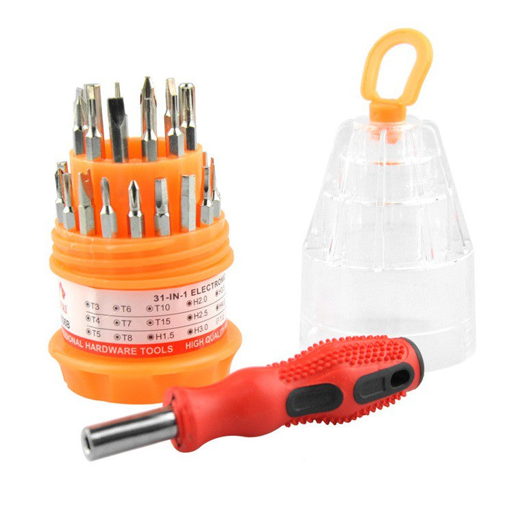 Multipurpose screwdriver set portable kit DIY repair tools 31-in-1 laptop, phone, spectacle, apple, home