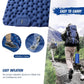 Portable Waterproof 2 Person Mat with Air Pillow Mattress Backpacking Camping Climbing Durable Sleeping Pad Equipment