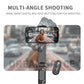 Mini Handheld Gimbal Stabilizer Q09 Wireless Bluetooth Selfie Stick Tripod With Detachable Fill Light Tripod