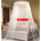 Hung Dome Princess Big Mosquito Net Sexy For King Size Bed Grace White Canopy Home Prevent Insect One Door NEW Circular