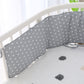 1.8M Nordic Baby Bed Bumper Crib Sides Flounces Cot Bumper for Newborn Baby Cotton Beddings Baby Room Decoration Sidings