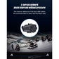 1Pcs Motorcycle FM Radio Helmet Intercom Headset 800M HY-1001 Talking Bluetooth 5.0 Headset with Microphone Waterproof