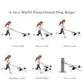 Dog Leash Double Leash Dog Walking Leash Multifunctional Double Buckle Durable Pets Running Leash Outdoor Products