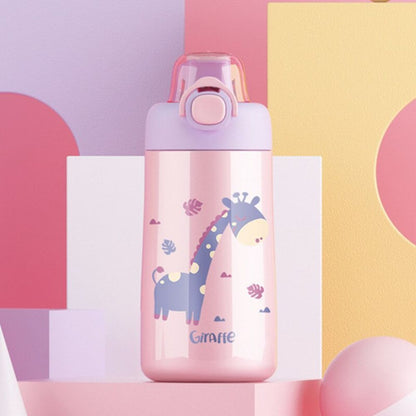 350ml High Quality Kids Thermos Mug Double Stainless Steel Cartoon Thermal Flasks Children Tumbler Great Gift For Kids