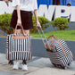 Large Universal Wheel Trolley Bag Waterproof Oxford Cloth Labor-Saving Luggage (4 Wheels Universal)