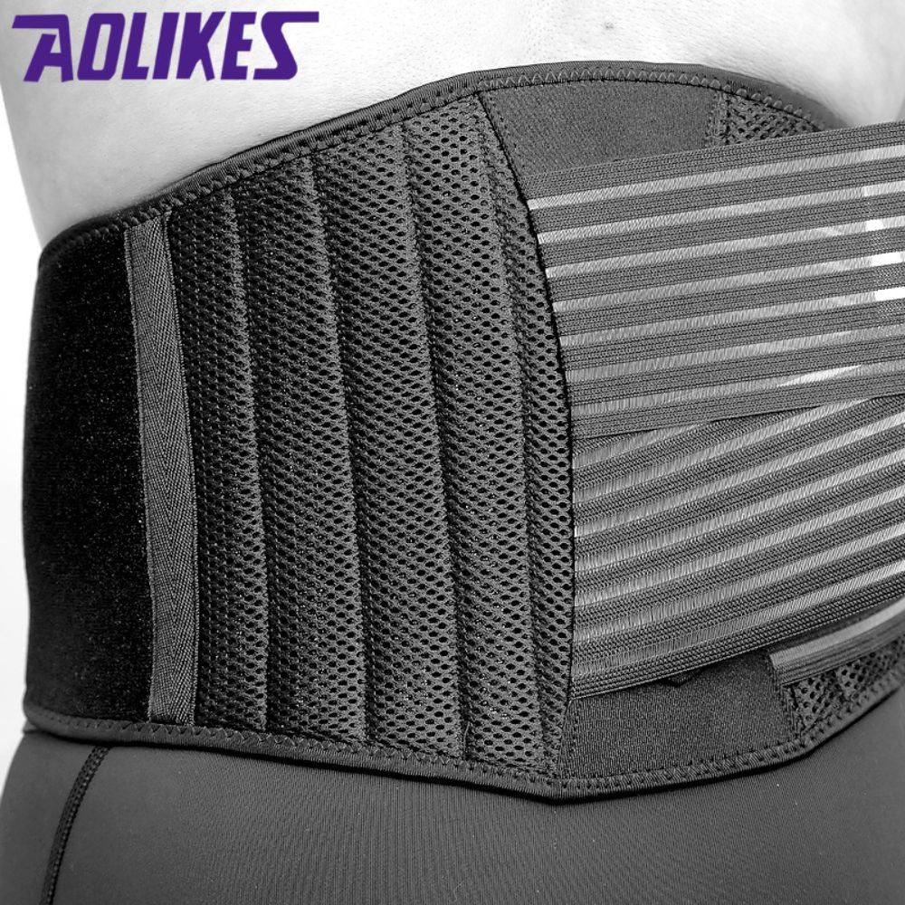 Fitness Spring Belt Lumbar Support Waist Back Strap Compression Springs Supporting Work Waist Support Lifting Heavy