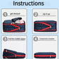 Travel Organizer Portable Storage Bags Nylon Double Layer Compression Clothes Shoe Tidy Pouch For Outdoor Travelling