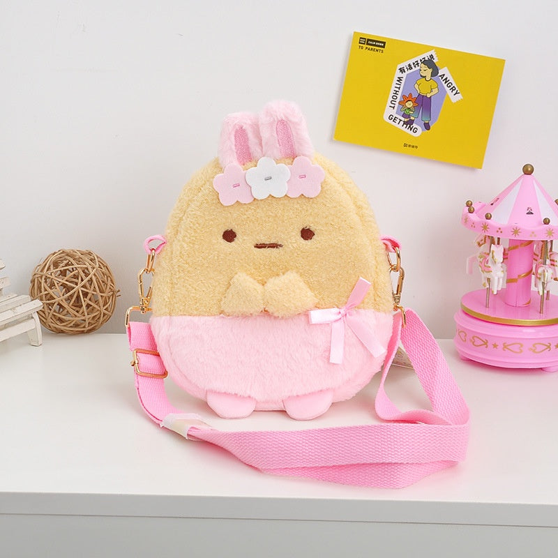 Sumikko Gurashi Fantasy Garden Plush Shoulder Bag Cartoon Sling Bag Girls Birthday Christmas Gift