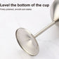Stainless Steel Wine Glass 500ml Single-layer Unbreakable Stemmed Cocktail Goblet, Bright Light Wear Resistant Durable