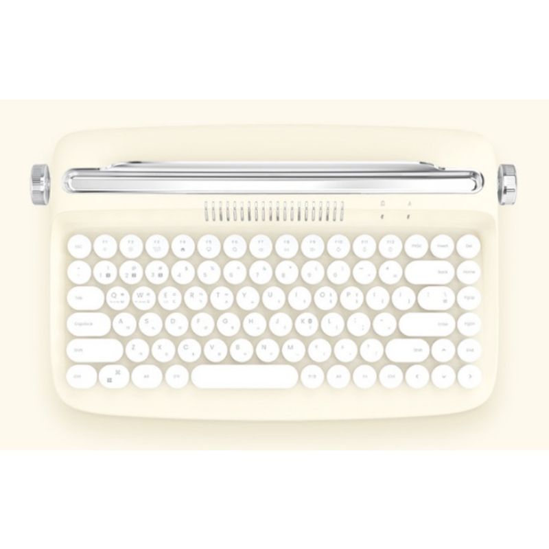 Actto Retro Mini Bluetooth Multipairing Keyboard Membrane Design B303 Original Unique Typewriter For Tablet NEW DESIGN