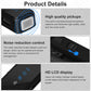 Wireless Lavalier Microphone Compact Portable Lapel Mic With Dual-Channel Recording LCD for iPhone Android Laptop Live