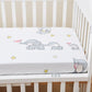 100% Cotton Baby Cot Fitted Sheet Bedsheet Comfortable Soft Mattress Cover Breathable Crib Bed For Infant And Toddler