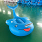 Whale Narwhal Floatie Floating Inflatable Pool Float For Kids Adult Float Raft Water Floating Boat Ride-On Swimming