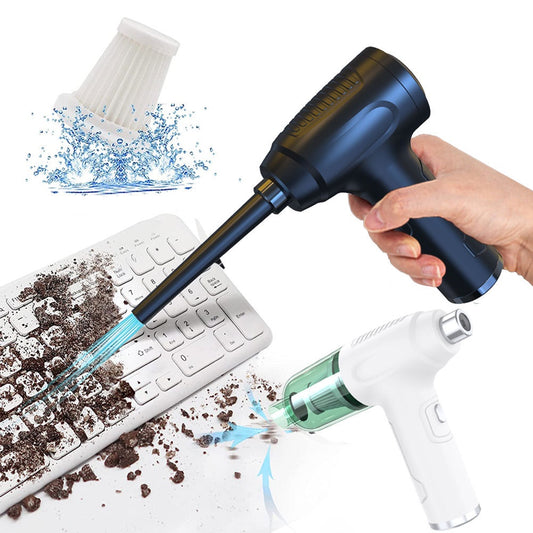 3 In 1 Electric Cordless Handheld Vacuum Duster Blower Air Pump Multi Use Cleaner Car Vacuum Keyboard Computer Cleaner