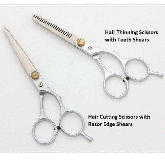 Professional Hair Cutting Scissors Hairdressing Trimming Thinning Teeth Shear Pet