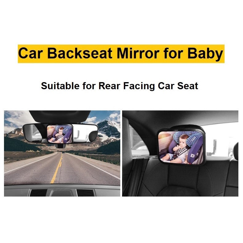 Baby Child Backseat Car Safety Mirror Rear Facing Car Seat Monitor