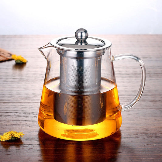 Copy of Heat Resistant Glass Kettle Teapot with Removable Stainless Steel Infuser Home Office  Glass Teapot Brewing Tea Maker