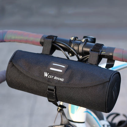 Bicycle Bag Waterproof Mountain Road Bike Handlebar Bag Front Frame Trunk Pannier Cycling Tube Bag Tear Wear Resistant