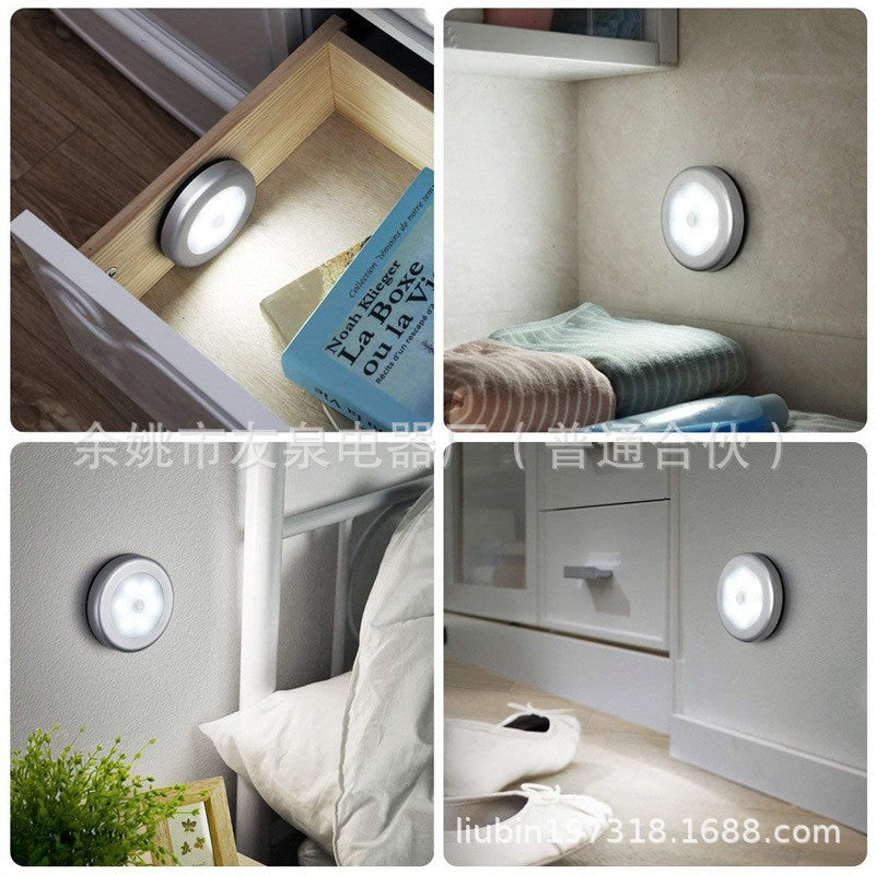 LED Motion Sensor Light Night Lamp Wardrobe Stairs Drawer Cabinet Locker