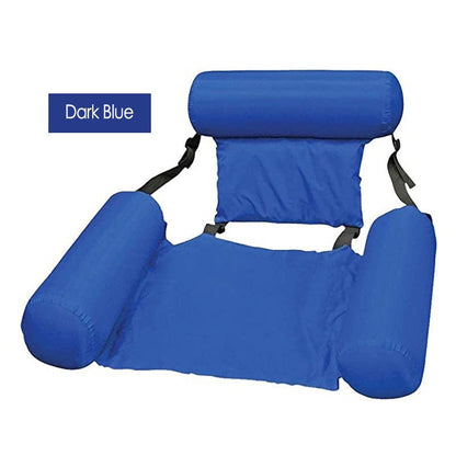 Copy of PVC Summer Inflatable Foldable Float Row Swimming Pool Water Hammock Air Mattresses Bed Beach Water Sports Lounge Chair - 2pcs