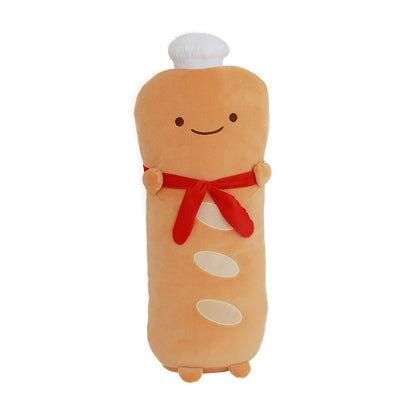 Stuffed Toy Sliced Bread Pillow Bolster Cushion Baby Doll Friend Soft Plush Toy Birthday Valentine Love Gift