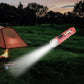 Smiling Shark SD-0001 Mini Glare Flashlight Keychain LED Mini Flashlight Rechargeable Multifunctional Portable Outdoor