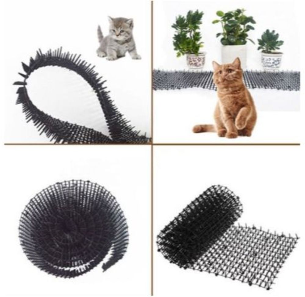 Cat Scat Mat Outdoor Garden Plastic Anti Cat Spike Mat Preventing Cats And Dogs Digging Prevention And Safety Cat Guard