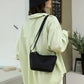 Simple Pure Color Nylon Sling Bag Women Fashionable Water Repellent Shoulder Crossbody Elegant Adjustable Strap Artistic