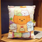 Stuffed Toy Animal A Bag Pack Pillow Cushion Bolster Baby Doll Girl Friend Soft Plush Toy Birthday Christmas Valentine