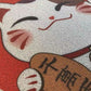 Lucky Cat Door Floor Mats Entrance Can Be Cut Red Silk Rings Household Foot Carpets Safe Carpet And Rugs Floor Mats