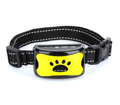 Dog Training Adjustable Sound Vibration Auto Sensing 7 Level Anti Bark Collar Smart Sensor And Long Lasting For Dogs