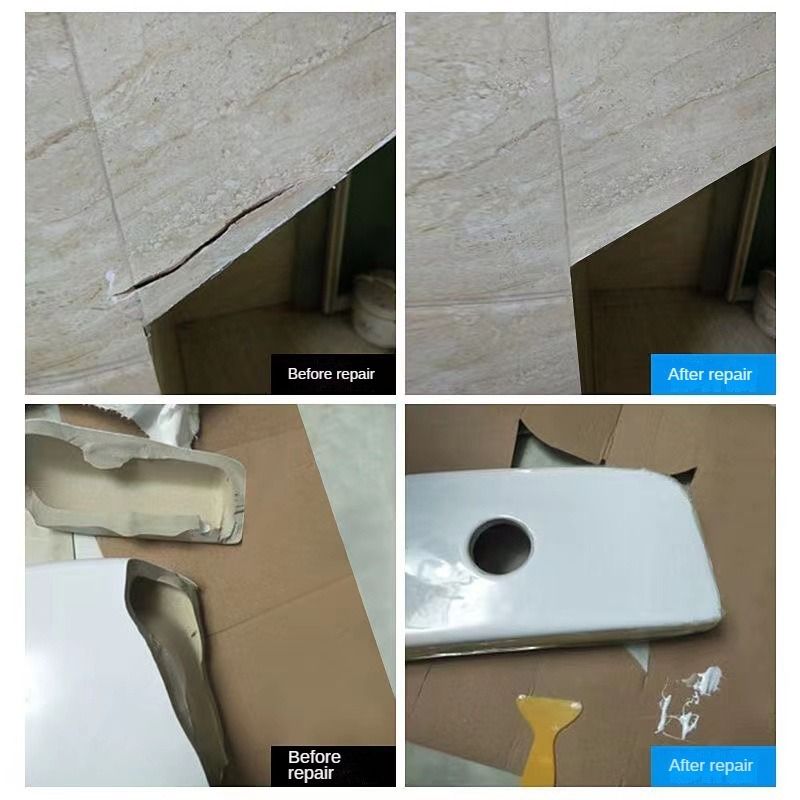 Ceramic Tile Repair Agent Gap Marble Repair Paste Quick Drying Ceramic Tile Hole Ceramic Washbasin Pool Floor Tile