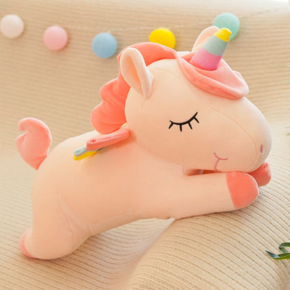 Giant Unicorn Plush Toy Soft Stuffed Dolls Animal Toys For Children Toy High Quality Material Good Choice For Everyone