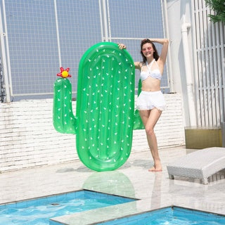 Copy of Cactus Pool Floats Giant Inflatable Toy with Pump Summer Hot Party Supplies Beach Toys Air Mattress 180CM Floating Bed