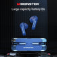 Monster XKT08 Bluetooth Earphone Wireless Earphone Low Latency Smart Touch Sports Waterproof Gaming Bluetooth 5.3