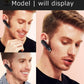 K1 Voice Control Ear Hook Wireless Bluetooth Stereo Earphone Handsfree Headphone Dynamic Double Wheat Noise Reduction