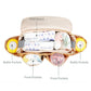 Waterproof Stroller Hanging Bag Diapers Bottles Organizer Bag Multi Pocket Storage Bag Large Capacity Multi Functional