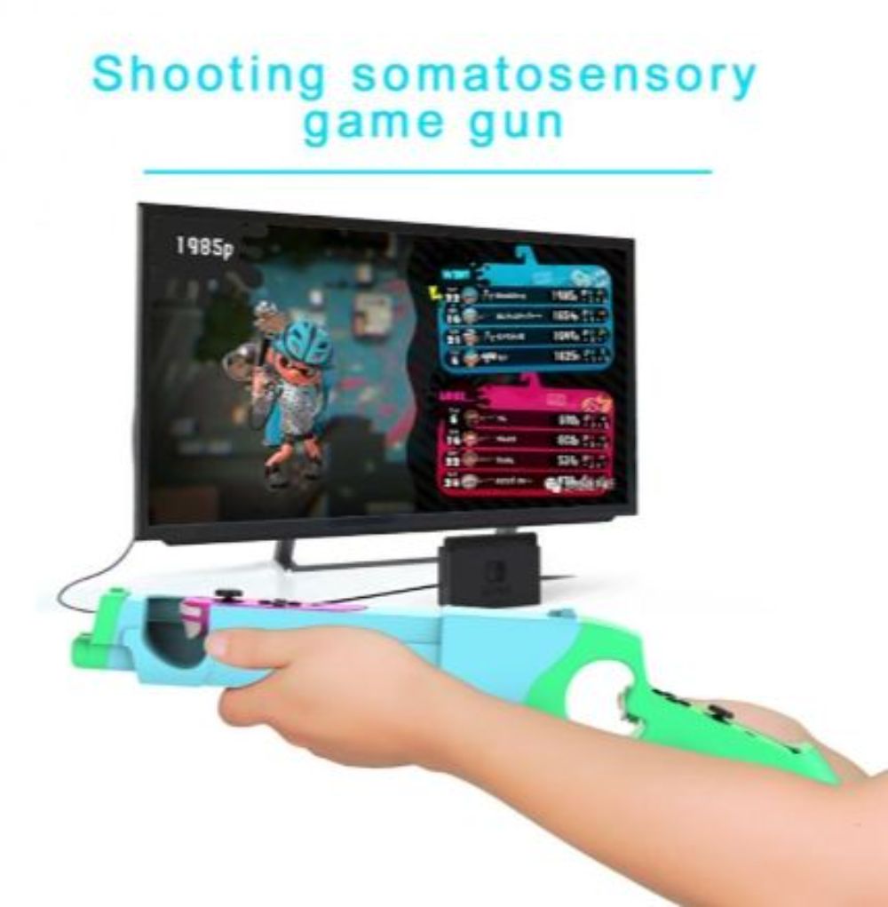 Switch Shooting Games Joy Controller Induction Peripherals Shooting Gun Grip NS Game OLED Console Accessories For Fun