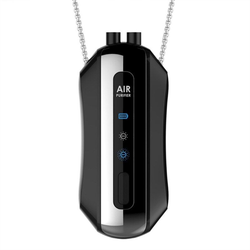 Portable Negative Ion Air Purifier Anion Wearable Air Purifier Necklace Personal Air Fresher Mini Size And Lightweight