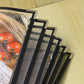 Transparent Restaurant Menu Covers for A4 Size Book Style Cafes Bar 10 Pages 20 View Restaurants, Hotels, Bars, and Pubs
