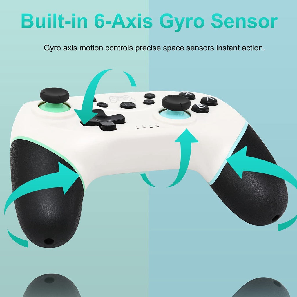 Wireless Bluetooth Controller Gamepad For Switch Pro USB Video Game Joystick Controller For Nintendo Switch Console with 6-Axis