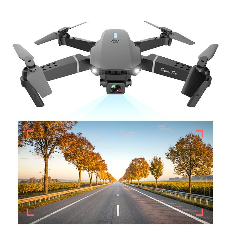 E88 Pro Drone 4K HD Dual Camera Positioning 1080P WiFi FPV Nova 2022 Height Keep Professional RC Quadcopter