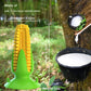 Dog Corn-Shaped Toy With Suction Cup Puppy Chew Cleaning Dental Toy Pet Molar Stick Bite Resistant Interactive Interest