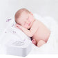Mini White Noise Sound Machine Sleep Soother With 9 Soothing Sounds Breathing Light Timer USB Charging For Baby and Home