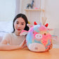 35cm Squishmallows Stuffed Animal Plush Toys Cat Unicorn Pig Throw Pillow Gifts For Kids High Quality And Comfortable