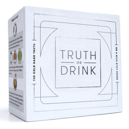 Truth or Drink - Fun Drinking Card Game Party Game Adult Birthday Drinks Strategy Party Camping Board Game