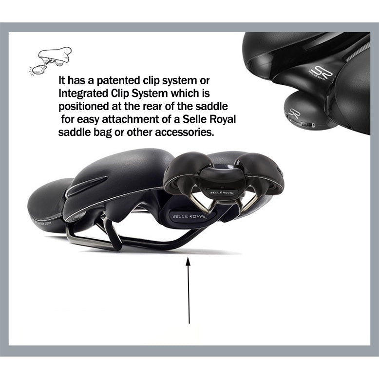 Copy of Premium Italy SELLE ROYAL Comfortable Respiro Bicycle Cycling Saddle Mountain Road Bike Seat Cushion Breathable Hollow