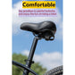 Rockbros Bicycle Saddle Seat Waterproof Wide Comfortable Cushion Bike Cushion