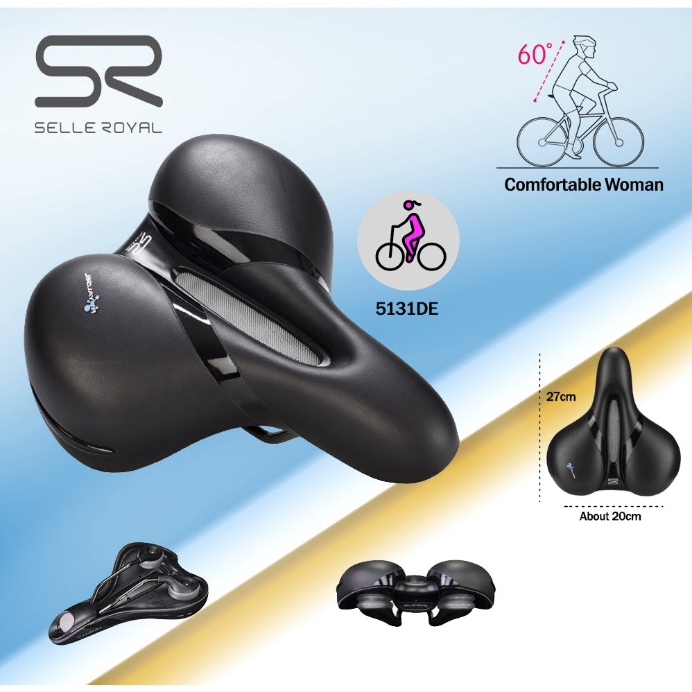 Copy of Premium Italy SELLE ROYAL Comfortable Respiro Bicycle Cycling Saddle Mountain Road Bike Seat Cushion Breathable Hollow