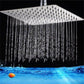 Copy of 6 and 12 Inches Ultra Thin 201 Stainless Steel Rain Square Shower Head Only